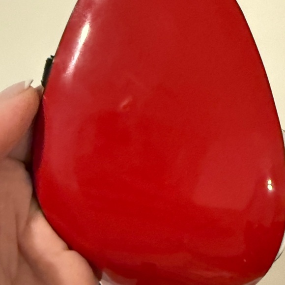 Christian Louboutin Black Patent Strappy Heels - Picture 9 of 15